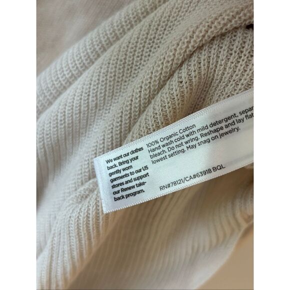 NWOT Eileen Fisher Organic Cotton Chenille V-Neck Top, XS $298 F42 - Picture 9 of 12